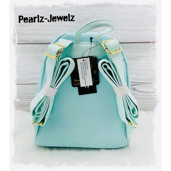 Loungefly Disney Little Mermaid Princess Ariel & Mint Shells Mini Backpack NWT main image 5